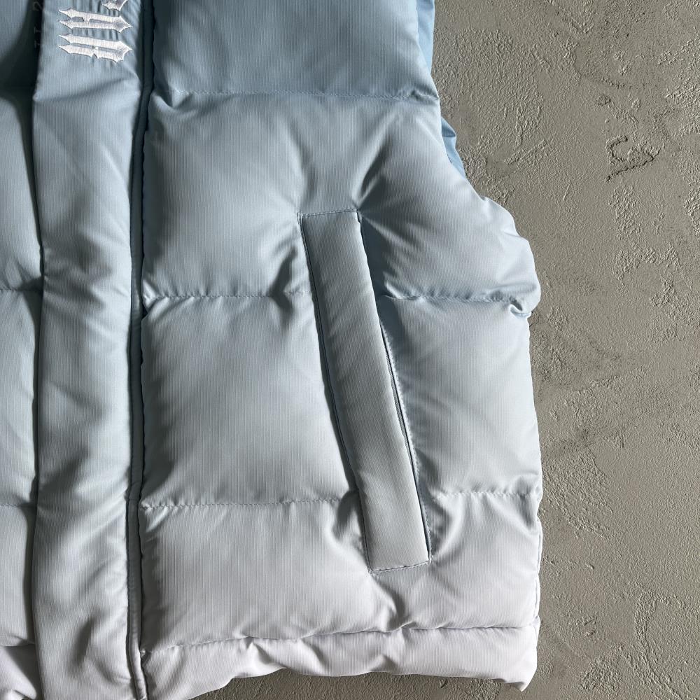 Trapstar Decoded Gilet - Light Blue Ironleague