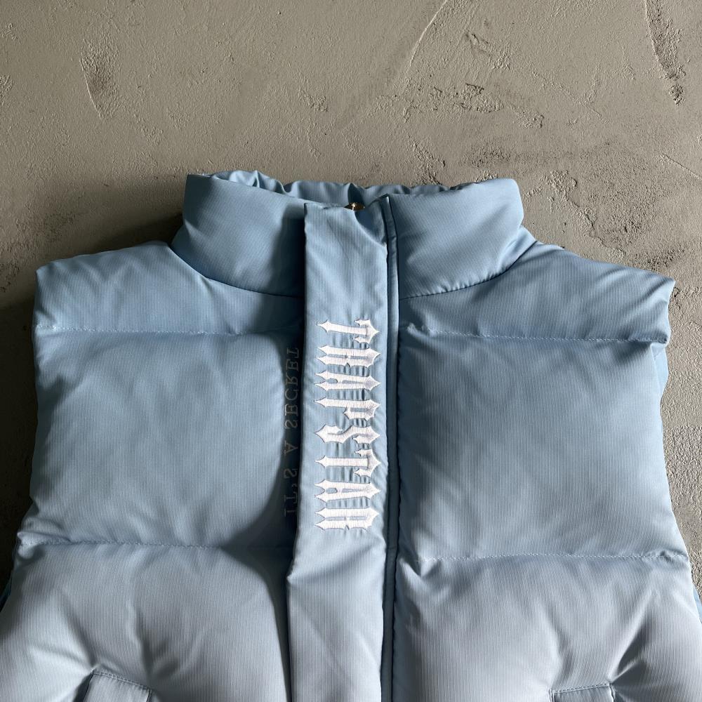 Trapstar Decoded Gilet - Light Blue Ironleague
