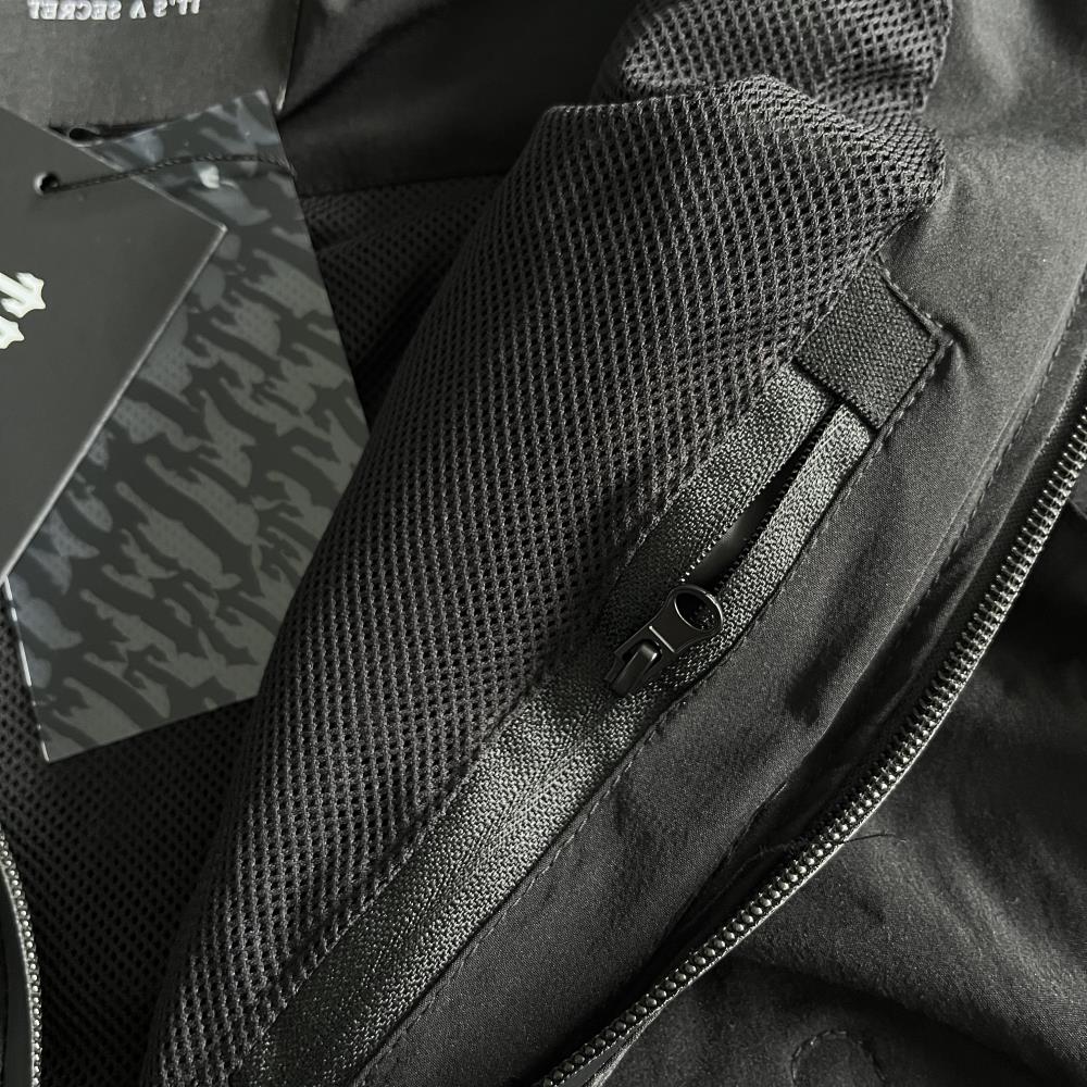 Trapstar Decoded Windbreaker - Black Ironleague