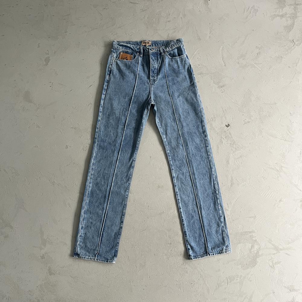 Corteiz Denim Jeans - Washed Blue Ironleague