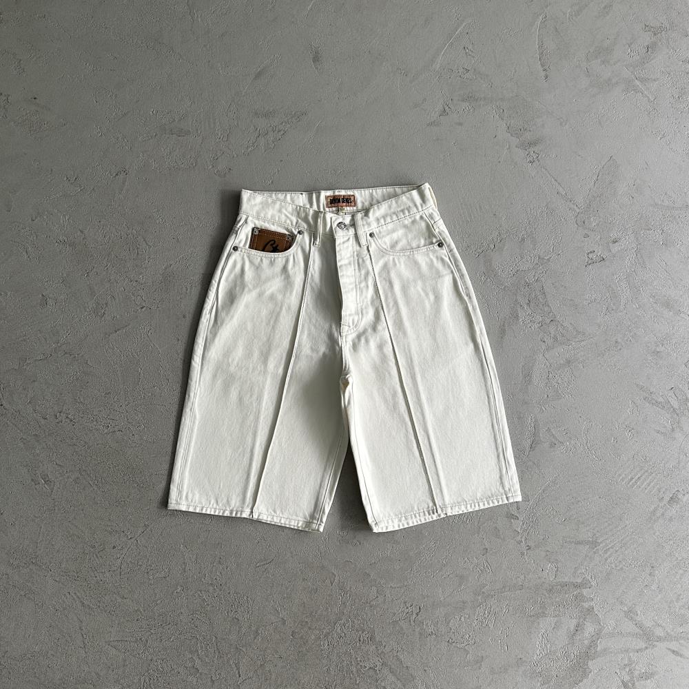 Corteiz Denim Shorts - White Ironleague