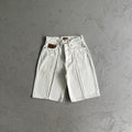 Corteiz Denim Shorts - White Ironleague