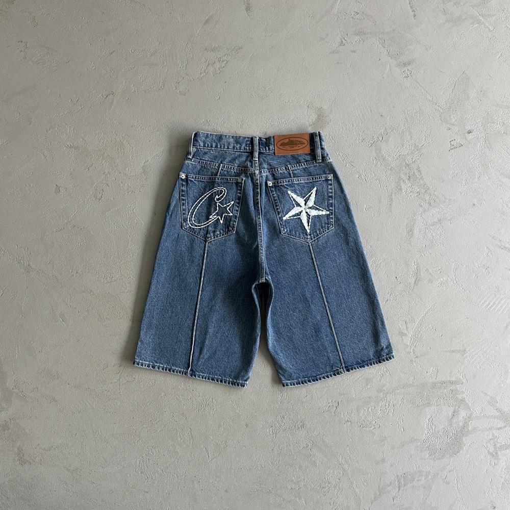 Corteiz Denim Shorts - Jeans Ironleague