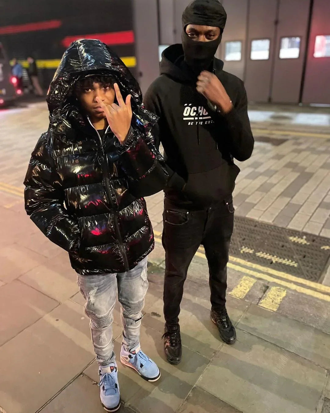 Trapstar Irongate Arch Puffer Jacket - Glossy Black Ironleague