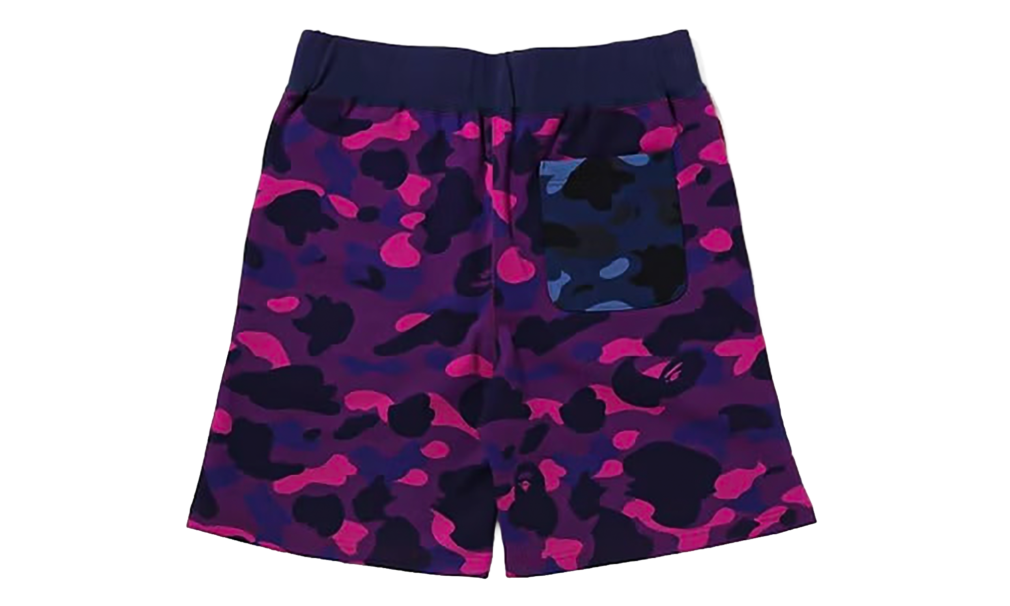 BAPE Crazy Camo Shark Sweat Shorts Red 1I20 153 003 RED