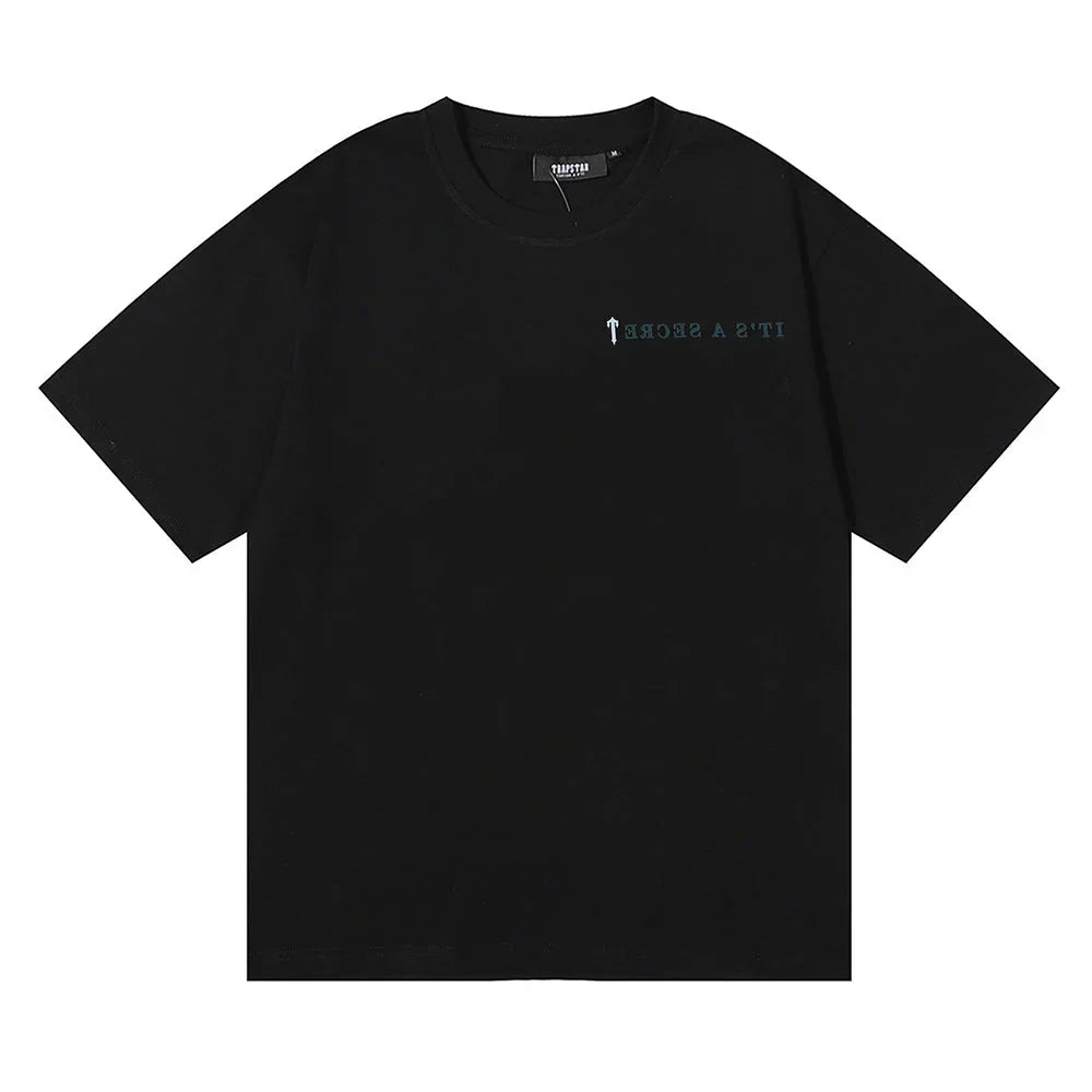 Trapstar Green Logo T-Shirt - Black/Green Ironleague