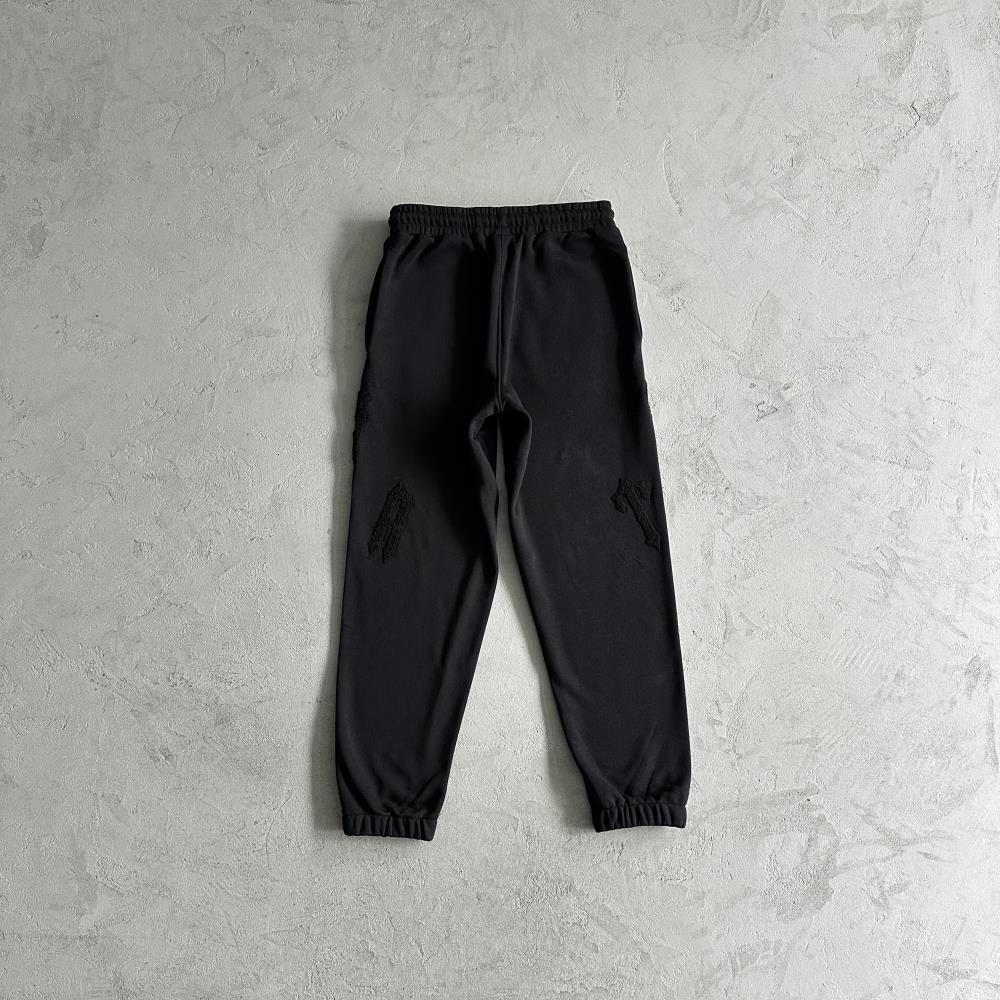 Trapstar Irongate Arch Chenille Set - Black/Yellow Ironleague