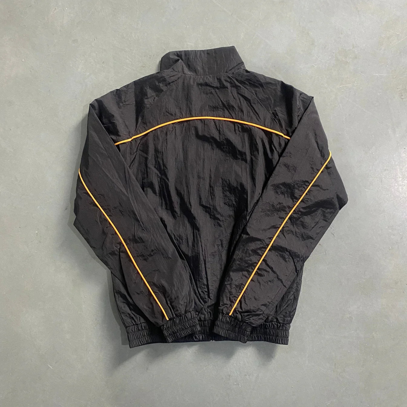 Trapstar Irongate T Shellsuit - Black/Yellow Ironleague