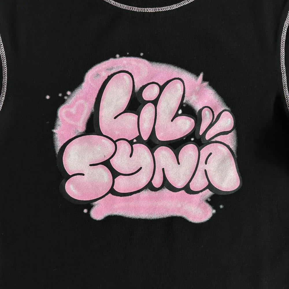 Women's Syna lil T-Shirt - Black Ironleague
