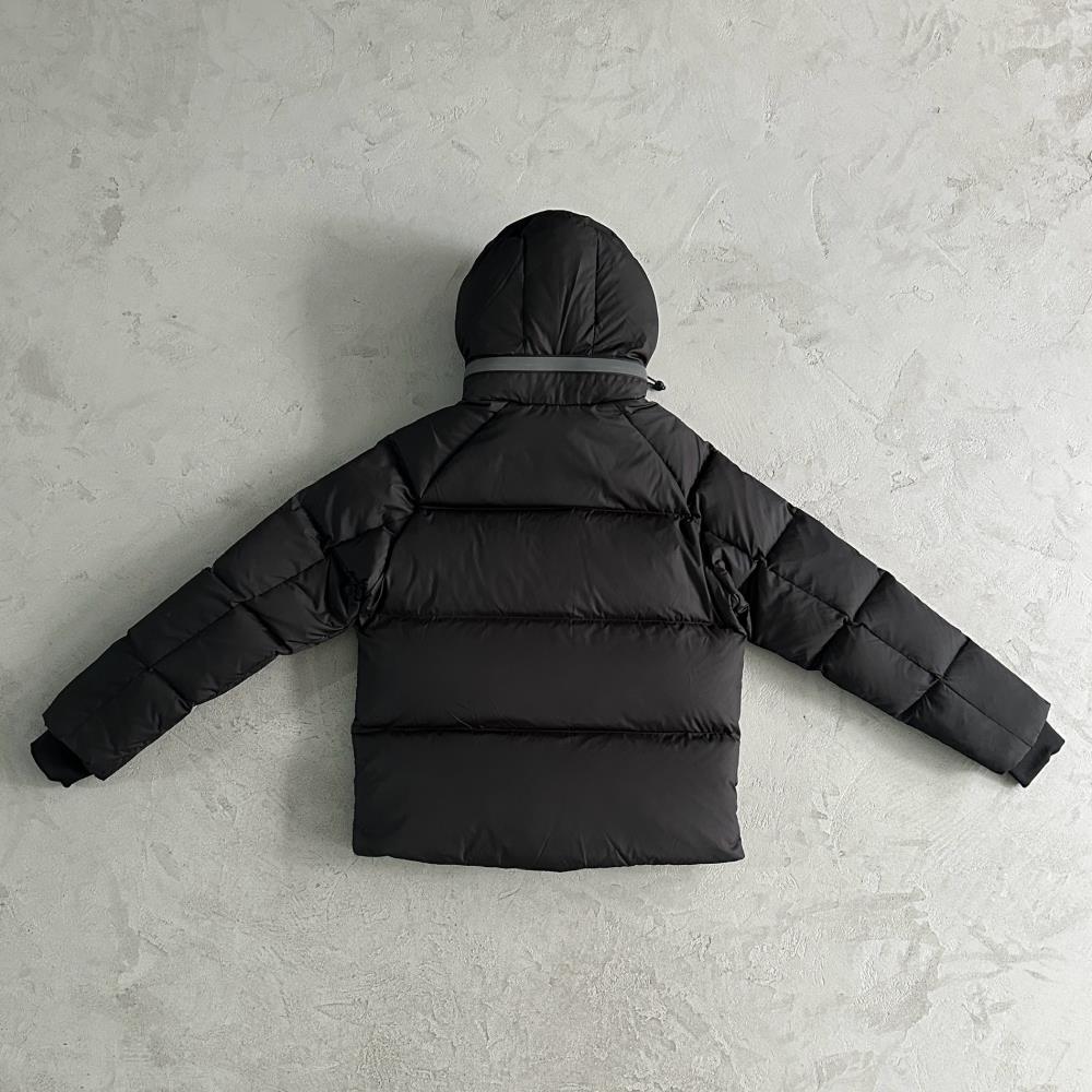 Syna Puffer Coat - Black/Black Ironleague