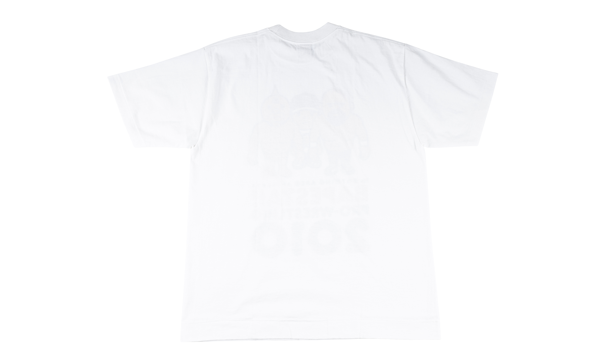 BAPE BAPESTA PRO WRESTLING NIGO SHIRT 2010 White BAPE029