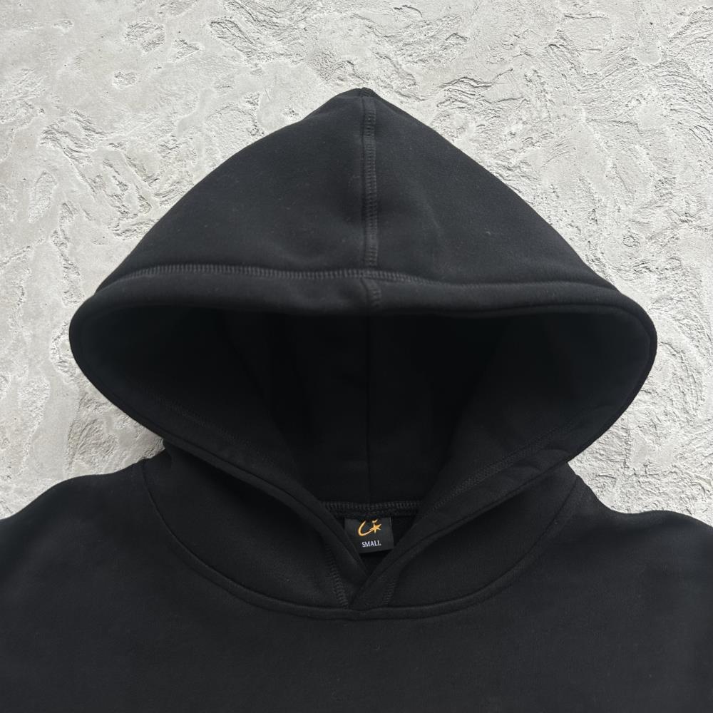 Corteiz Alcatraz Hoodie - Black/Yellow Ironleague
