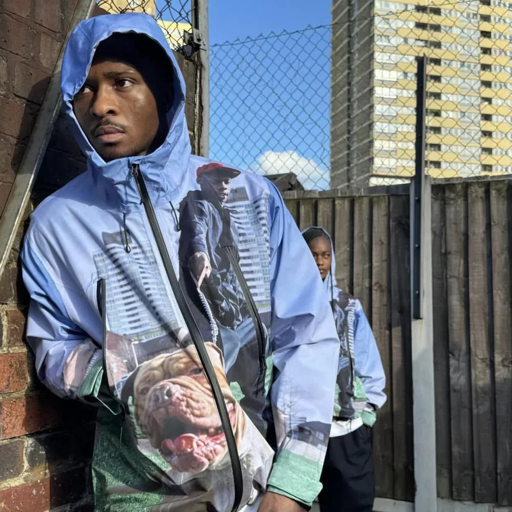 Corteiz Endz Shell Jacket - Blue Ironleague