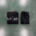 Trapstar Script Zip Through Tracksuit - Black Washed Ironleague
