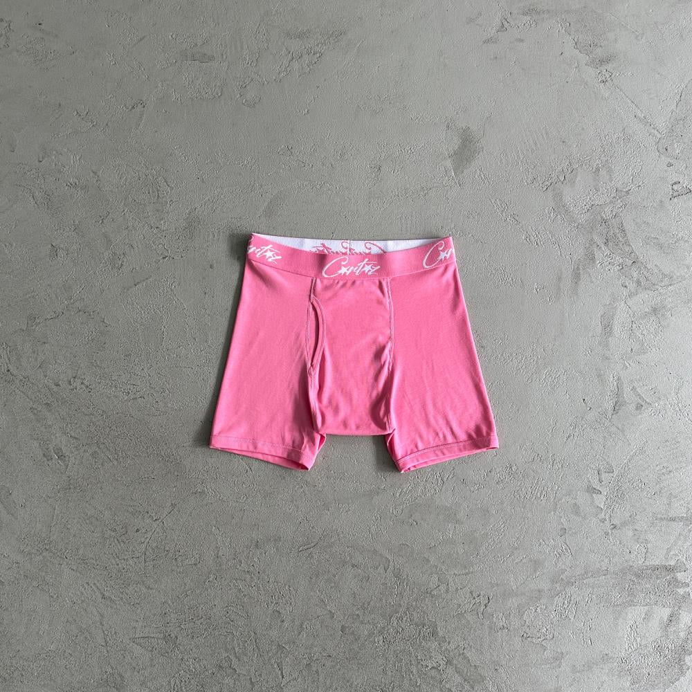 Corteiz Alcatraz Trousers - Pink Ironleague