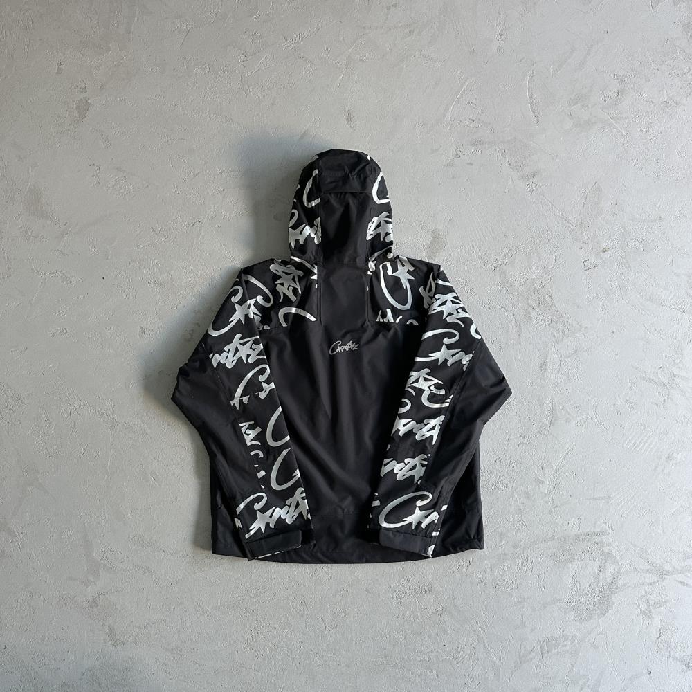 Corteiz Elitework Shell Jacket - Black Ironleague