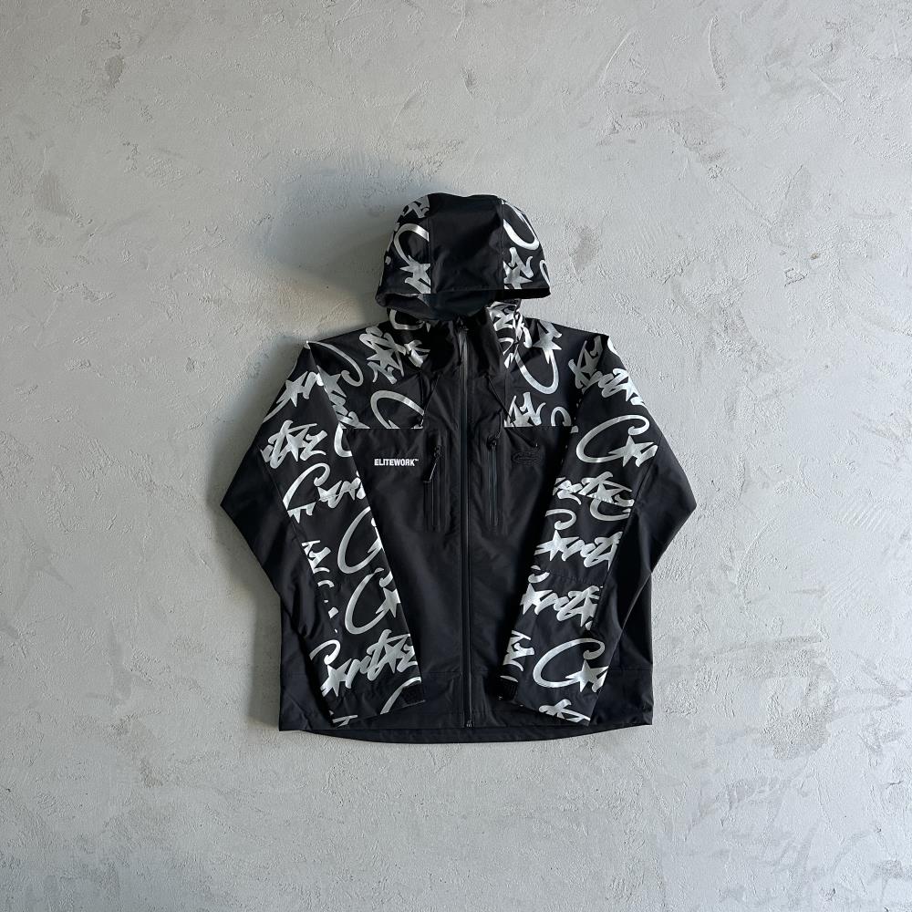 Corteiz Elitework Shell Jacket - Black Ironleague