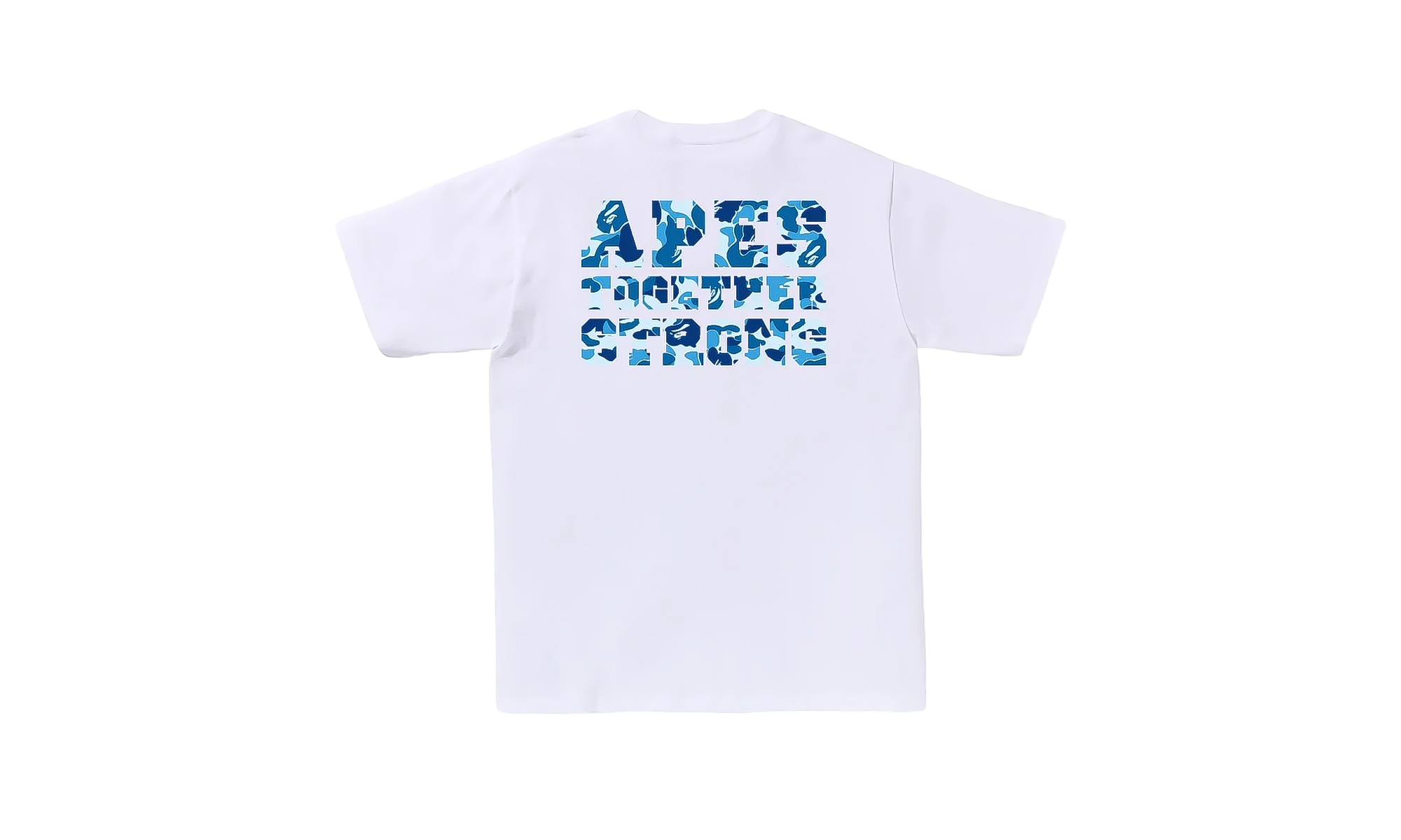 BAPE Color Camo College 'ATS' Tee White 241546M213167