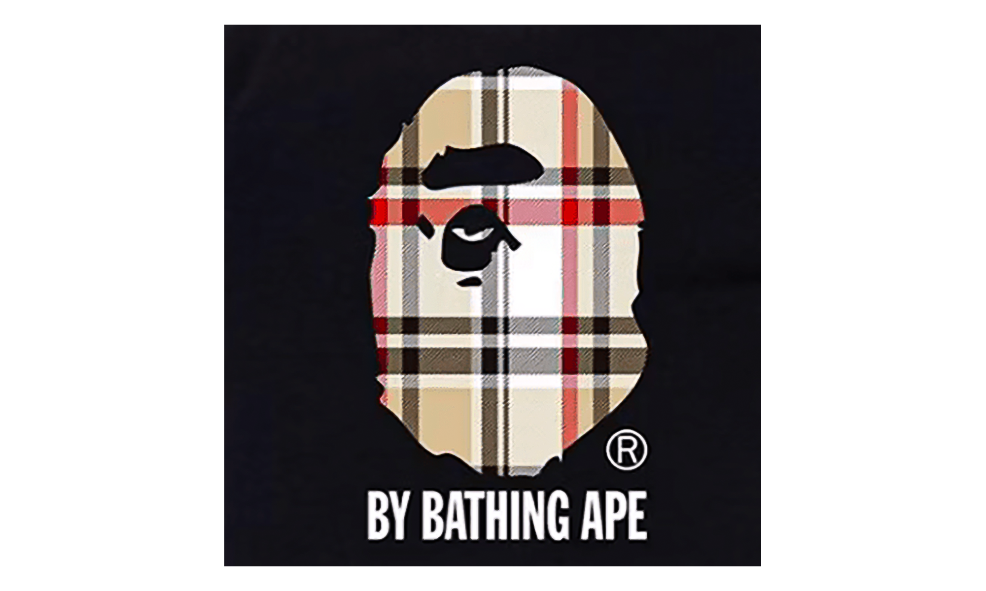 BAPE Check by Bathing Tee Black / Beige 1G30 110 044 BB
