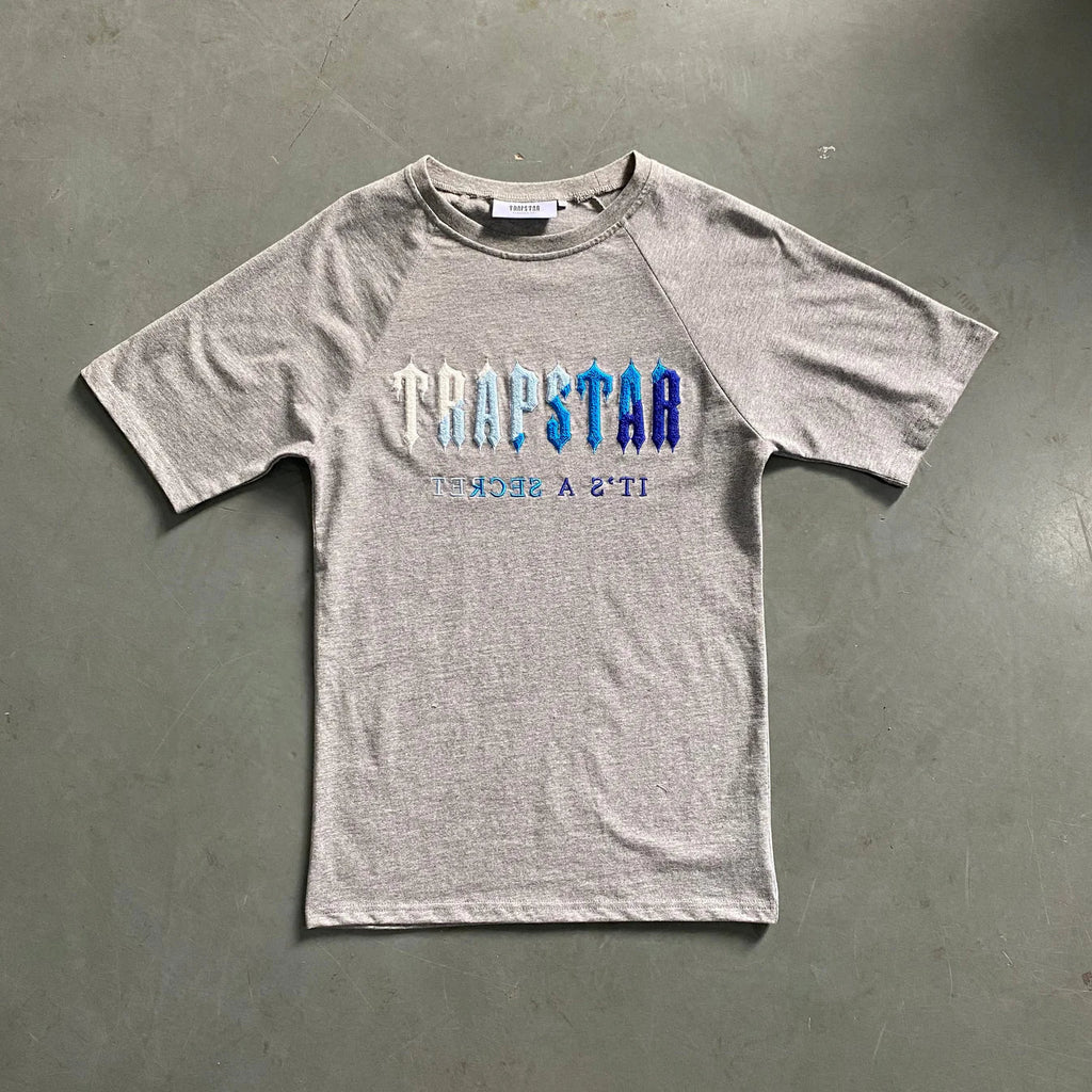 Trapstar Chenille Decoded 2.0 Short Set - Grey Ironleague