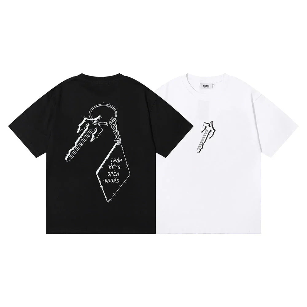 Trapstar Keychain T-Shirt - Black/White Ironleague