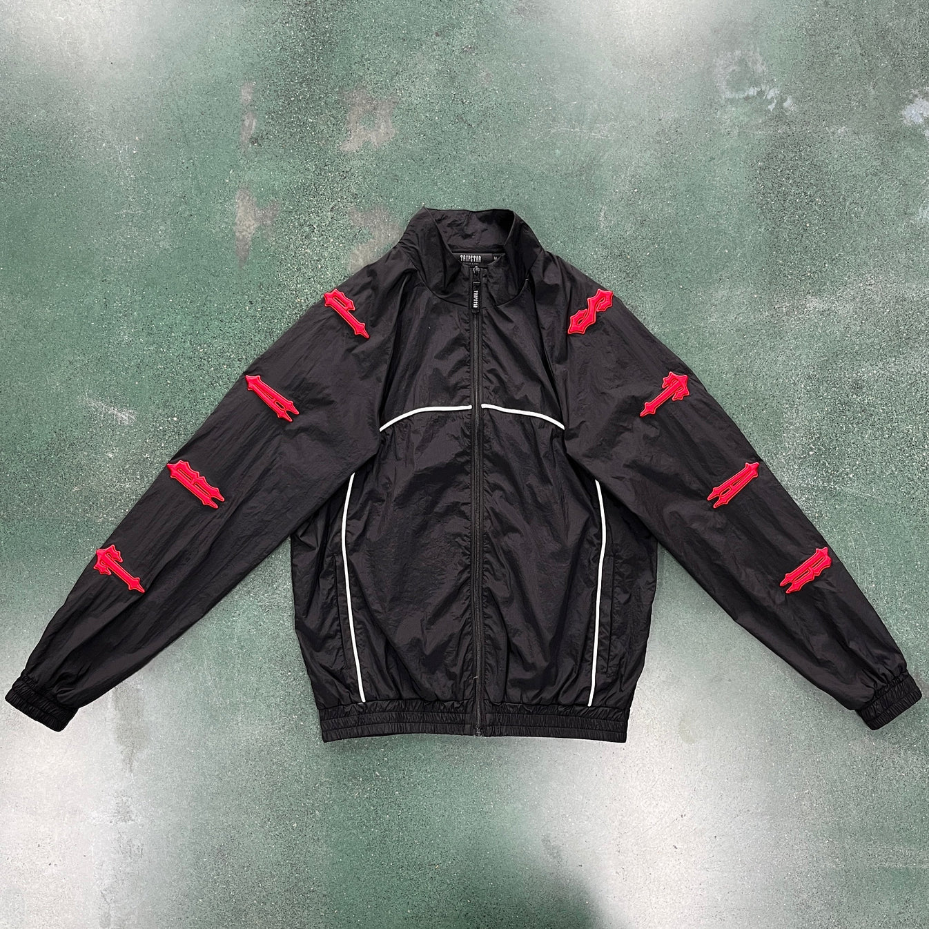 Trapstar Irongate 2.0 Shellsuit - Black/Blue Ironleague