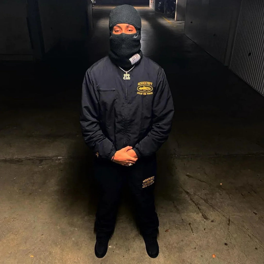 Corteiz 667 X Freeze Corleone Set - Navy Ironleague
