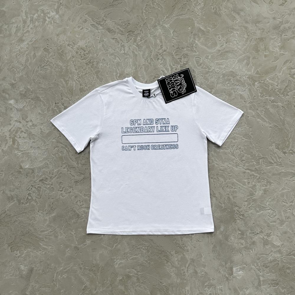 Syna Can't Rush Greatness T-Shirt - White Ironleague