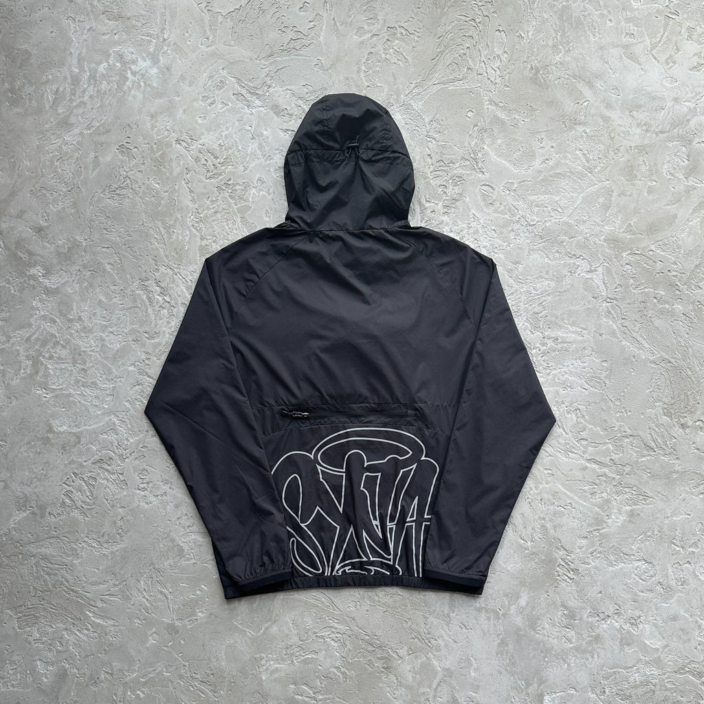 Syna Windbreaker Jacket - Black Ironleague