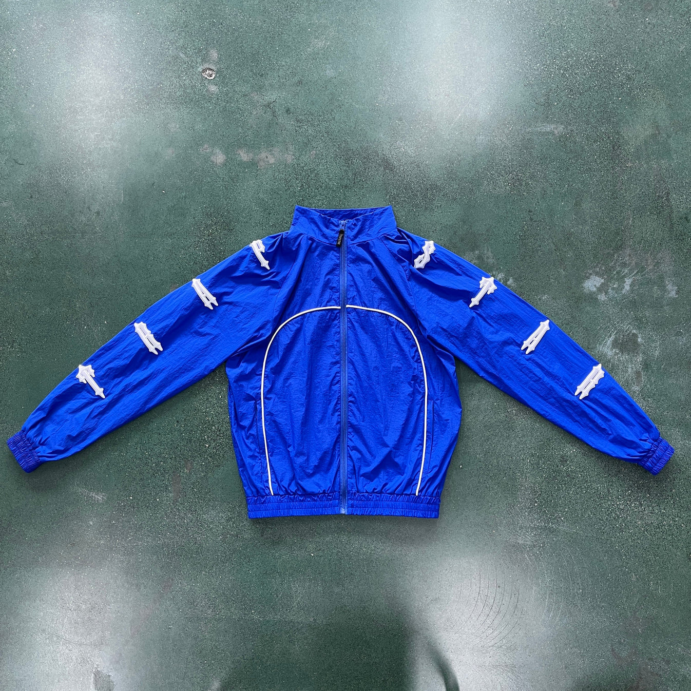 Trapstar Irongate 2.0 Shellsuit - Black/Blue Ironleague