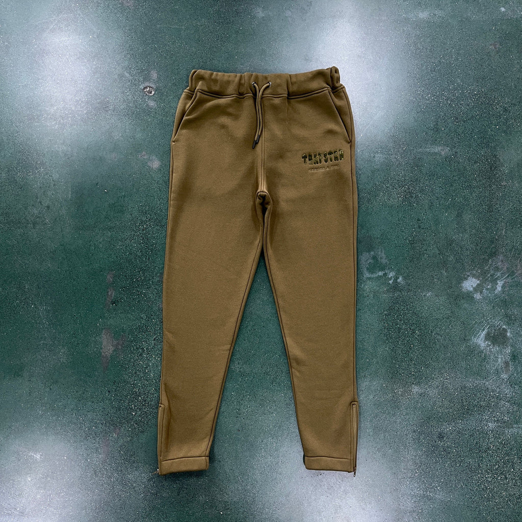 Trapstar Decoded Chenille Tracksuit - Olive Camo/Black Ironleague