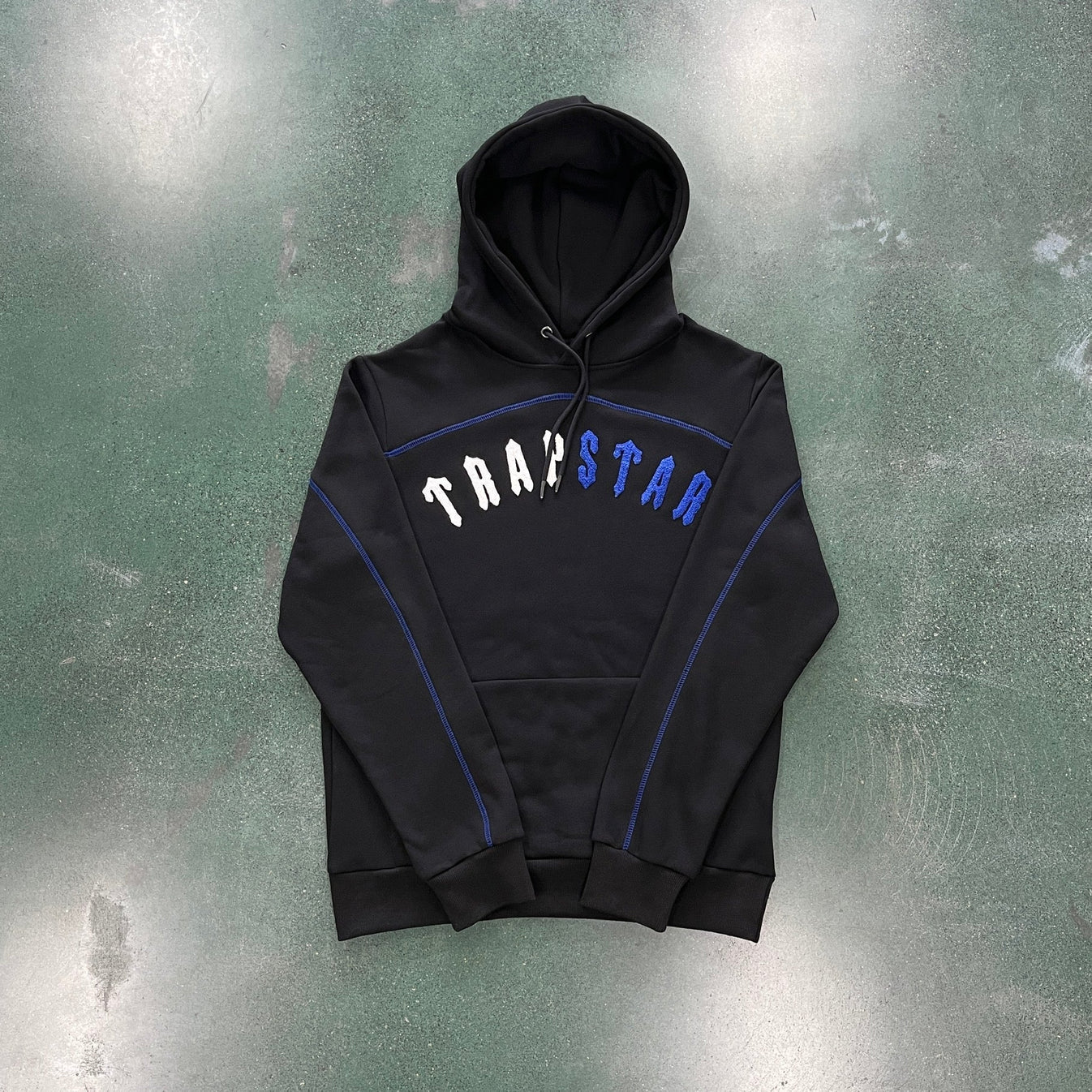 Trapstar Irongate Arch Chenille Tracksuit - Red/Blue Ironleague
