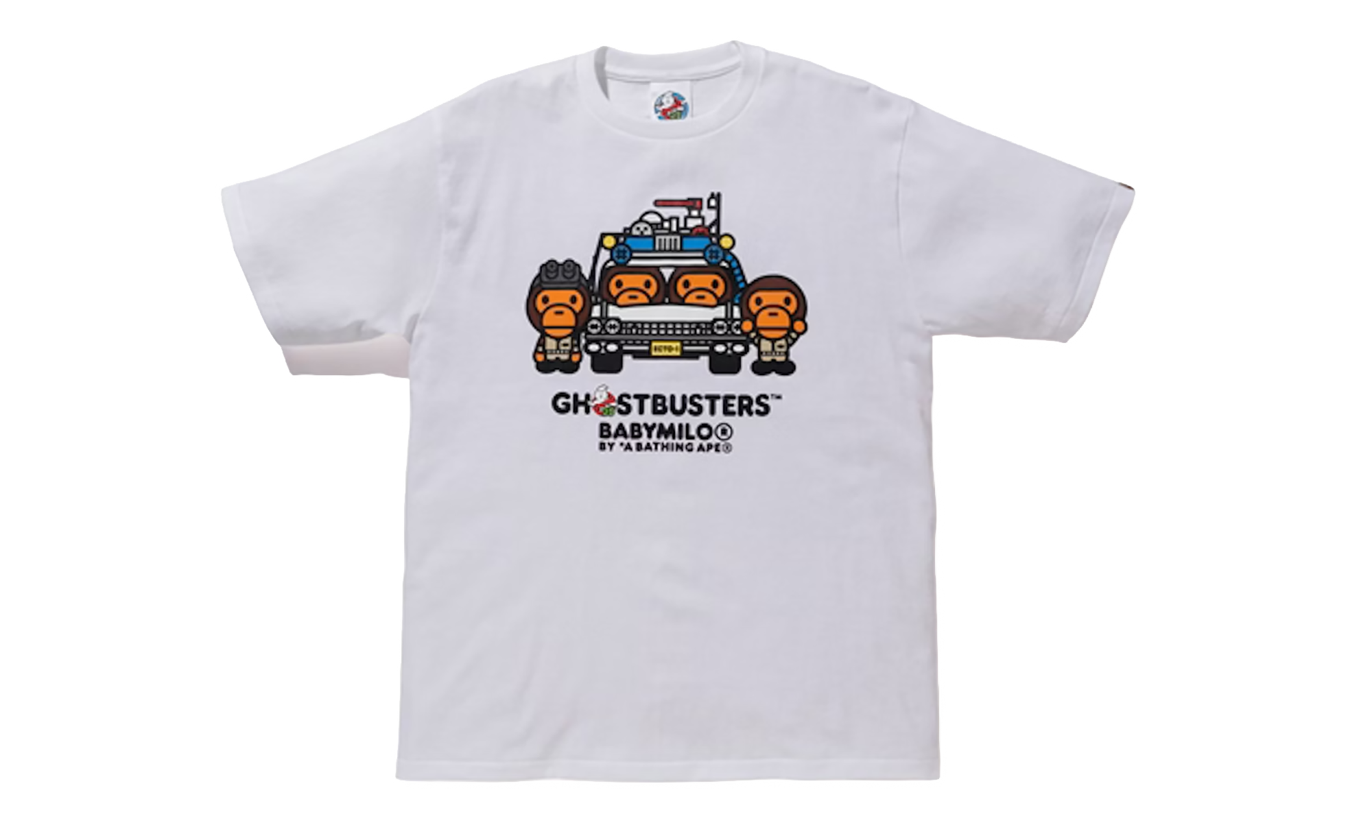 BAPE Ghostbusters Baby Milo Tee #4 White BAPE019