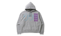 BAPE Multi Print Loose Fit Pullover Hoodie Grey 001PPH301010X GREY