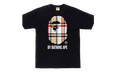 BAPE Check by Bathing Tee Black / Beige 1G30 110 044 BB