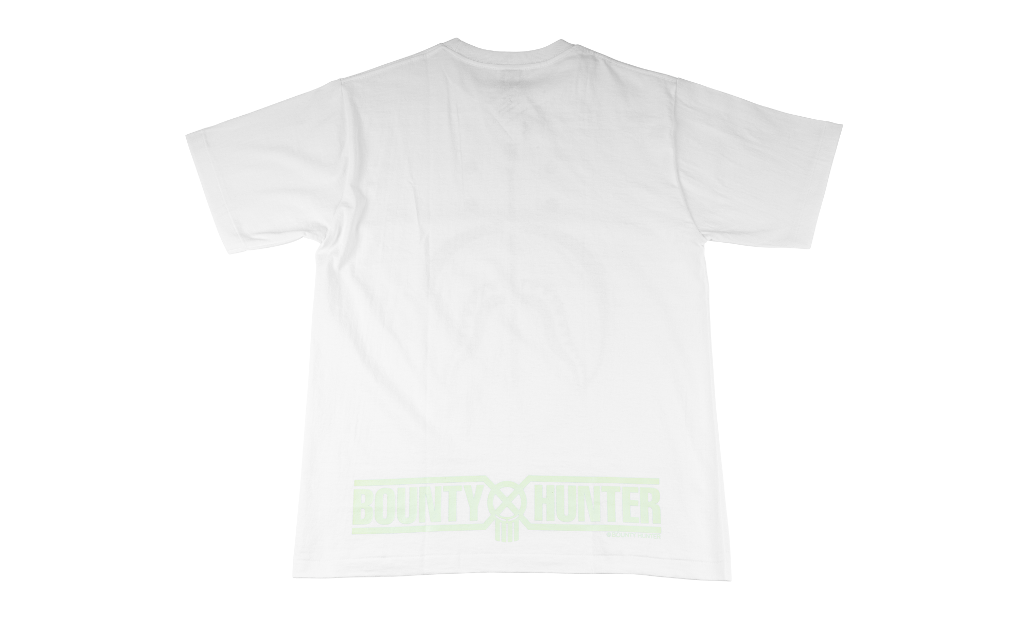 BAPE BOUNTY HUNTER GLOW IN THE DARK SHARK SHIRT White BAPE025