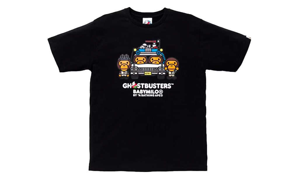 BAPE Ghostbusters Baby Milo Tee #4 Black BAPE034