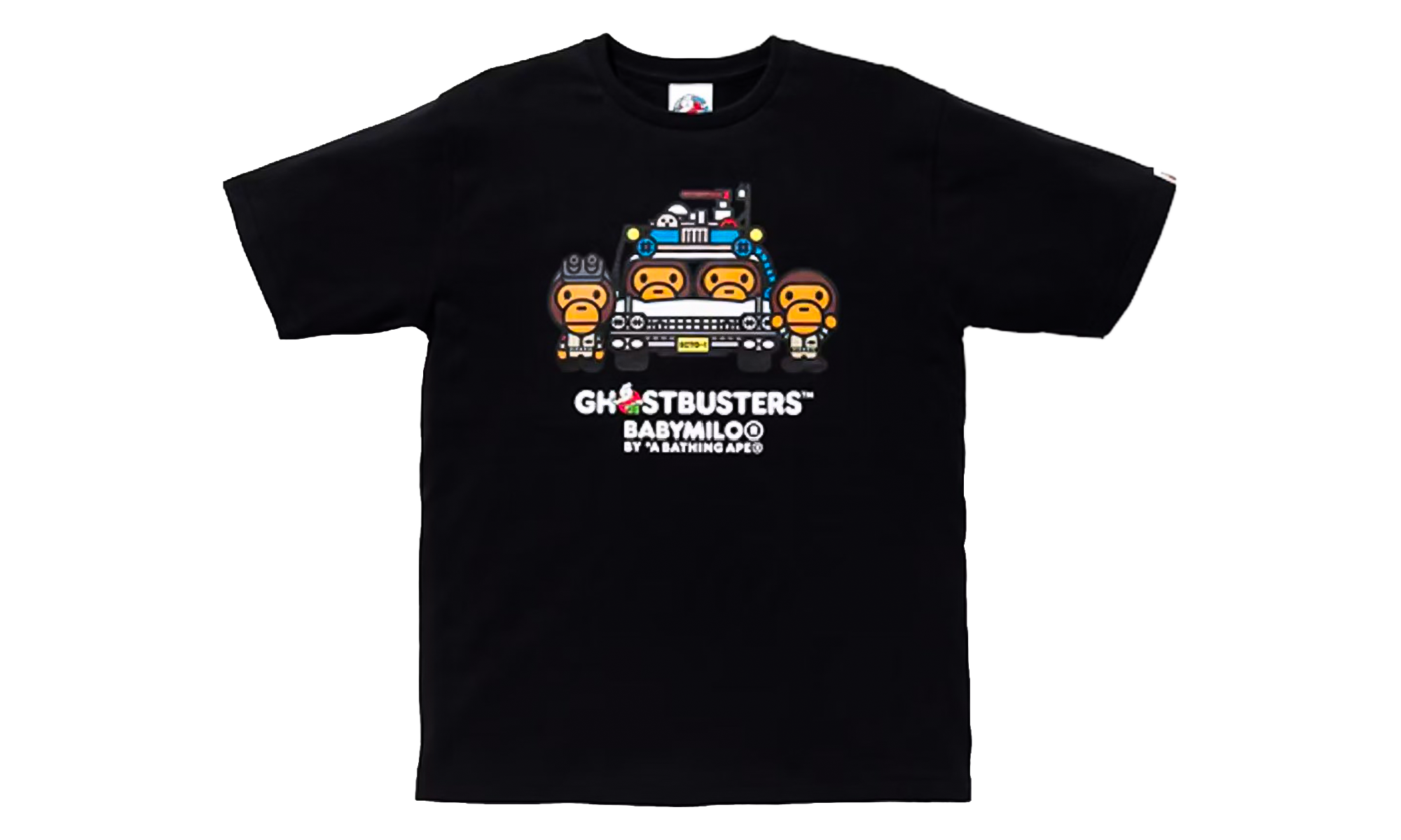 BAPE Ghostbusters Baby Milo Tee #4 Black BAPE034