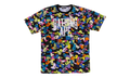 BAPE Multi Camo NYC Logo T-Shirt Black / Multicolor 001TEJ201021MBLK