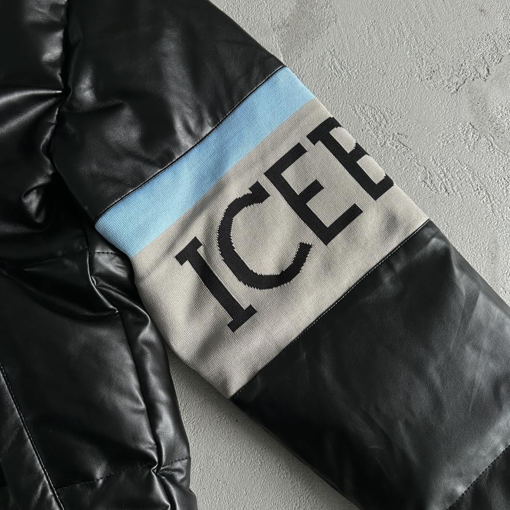 Trapstar x Iceberg Puffer Jacket - Black Ironleague