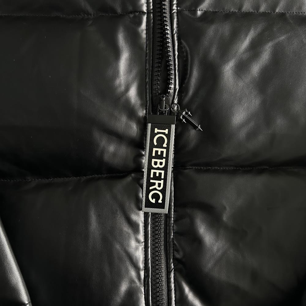 Trapstar x Iceberg Puffer Jacket - Black Ironleague