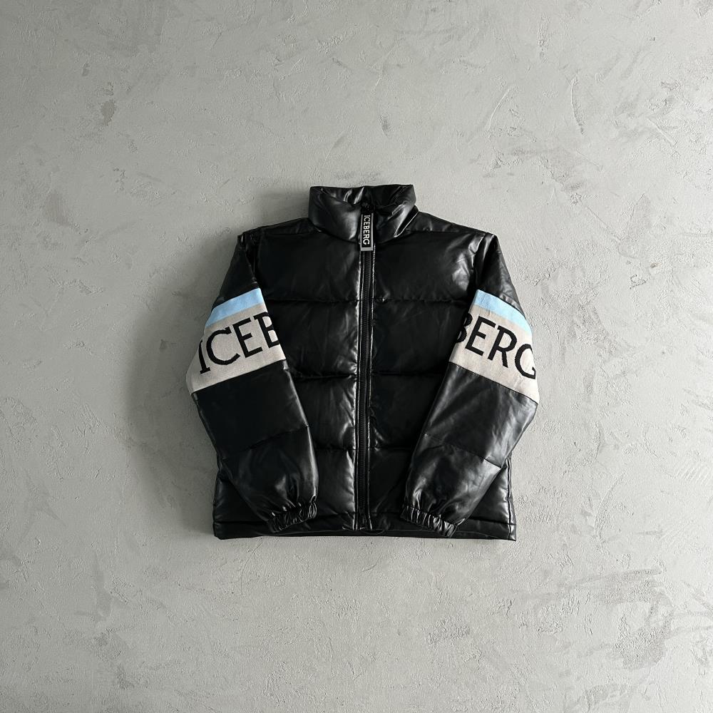 Trapstar x Iceberg Puffer Jacket - Black Ironleague