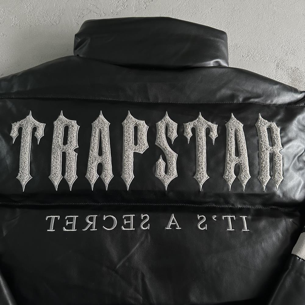 Trapstar x Iceberg Puffer Jacket - Black Ironleague