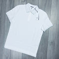 CP Company Metropolis Polo Shirt - White Ironleague
