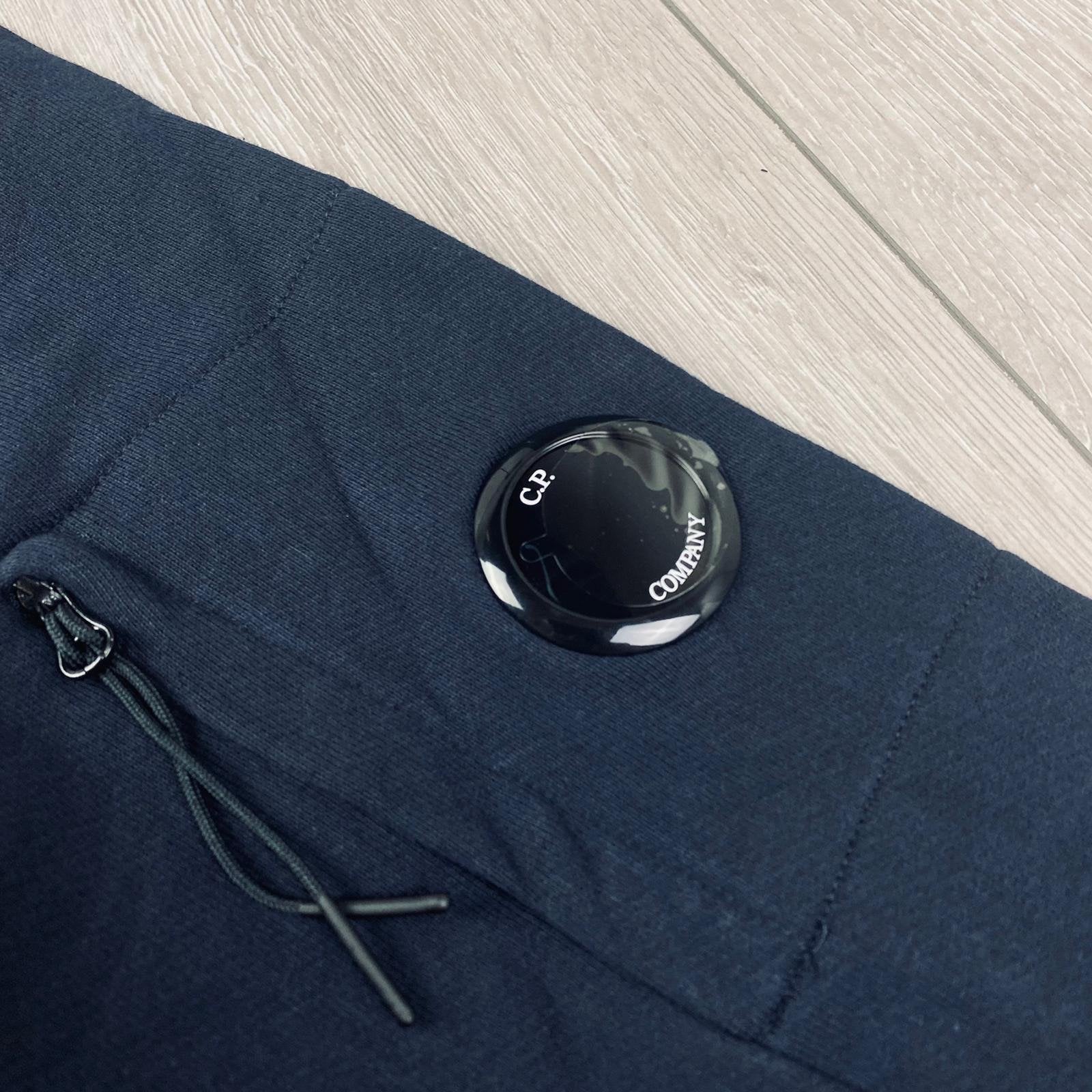CP Company Raised Fleece Sweatshirt - Navy Ironleague
