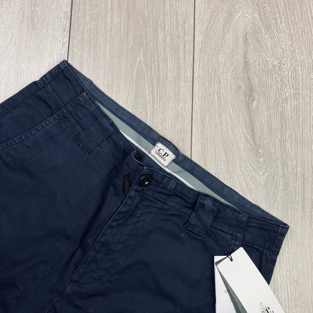CP Company Cargo Shorts - Navy Ironleague