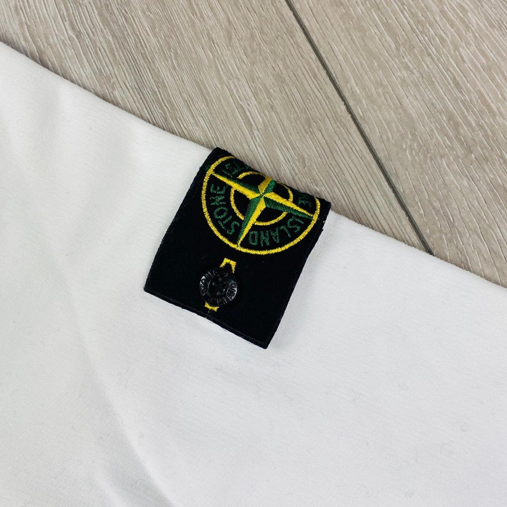 Stone Island Dyed Sweatshirt - White Ironleague