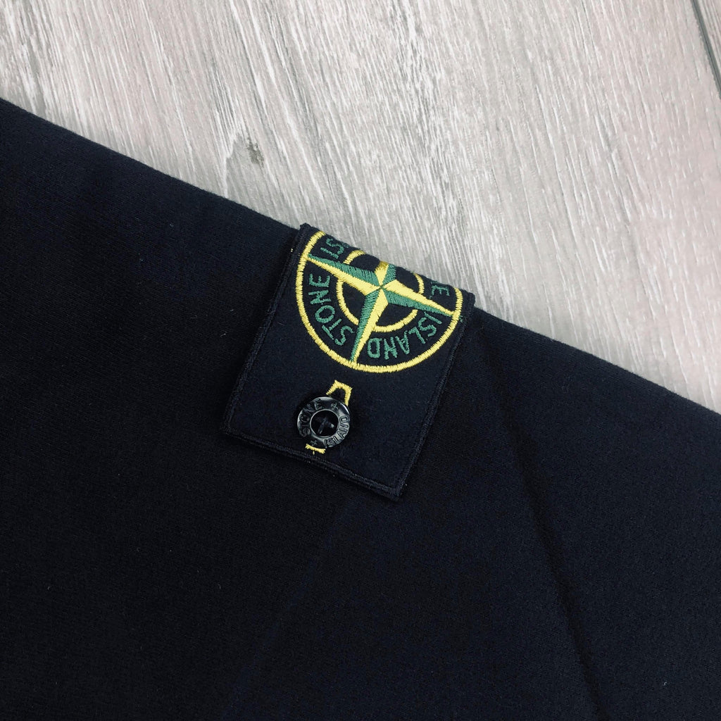 Stone Island Dyed Sweatshirt - Black Ironleague