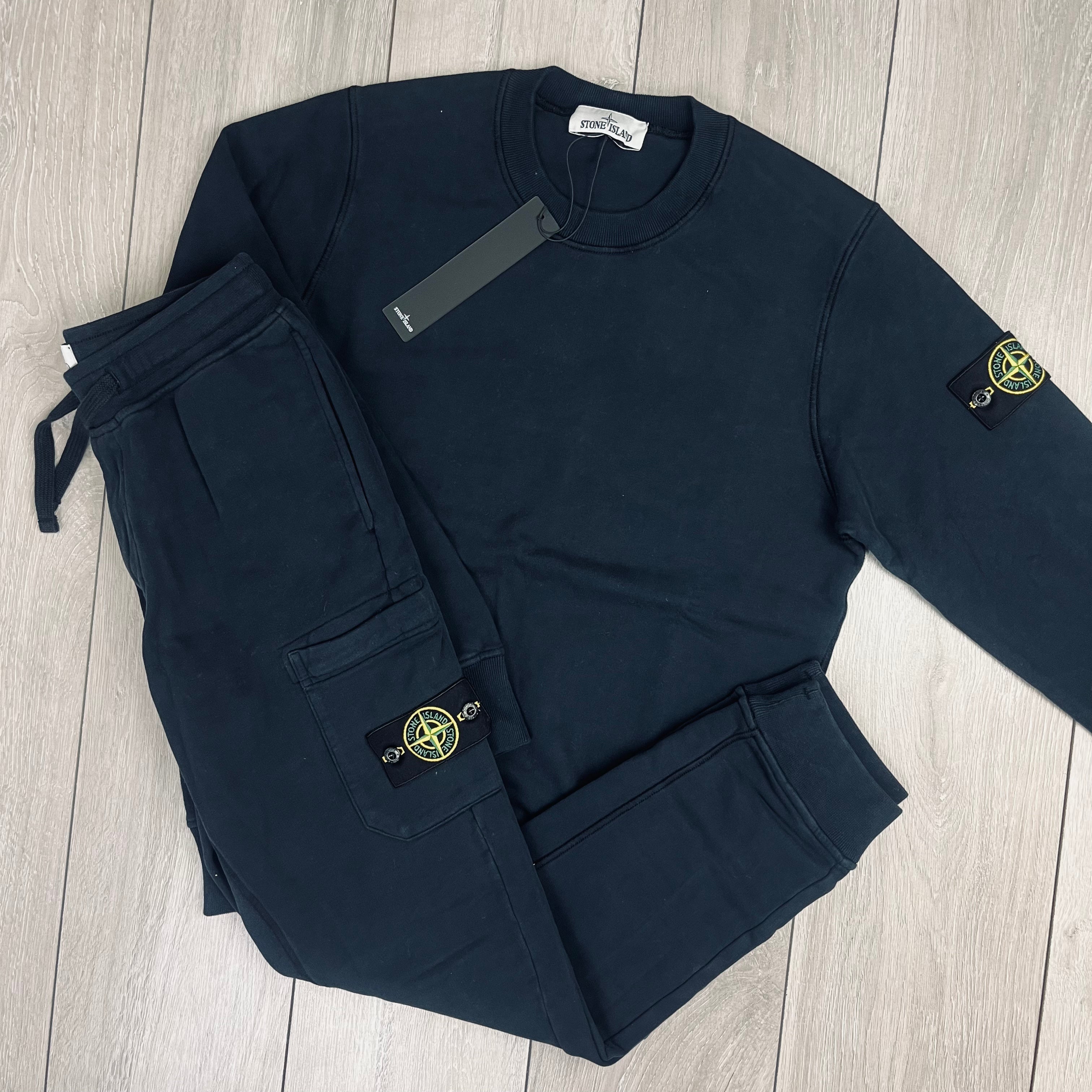 Stone Island Tracksuit - Navy Ironleague