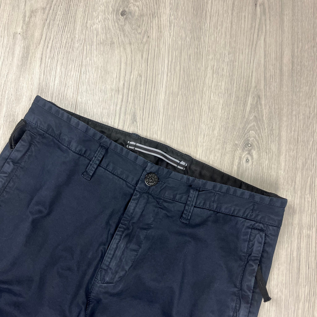 Stone Island Cargo Trousers - Navy Ironleague